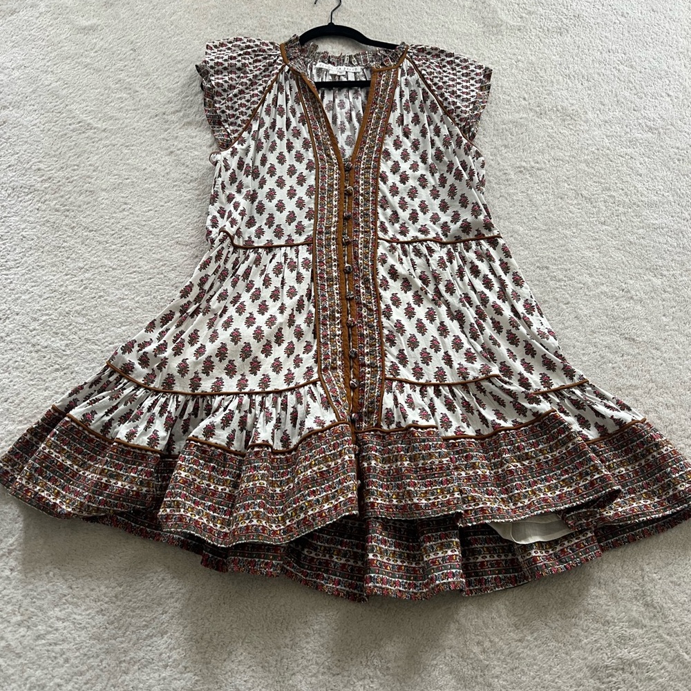 Veronica Beard Printed Mini Dress